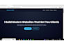 build a modern responsive website using HTML CSS javascript